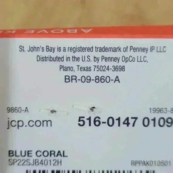 Brand New St JHON'S BAY Men's Shorts Size 38 Navy Blue with Leaves - Picture 9 of 10